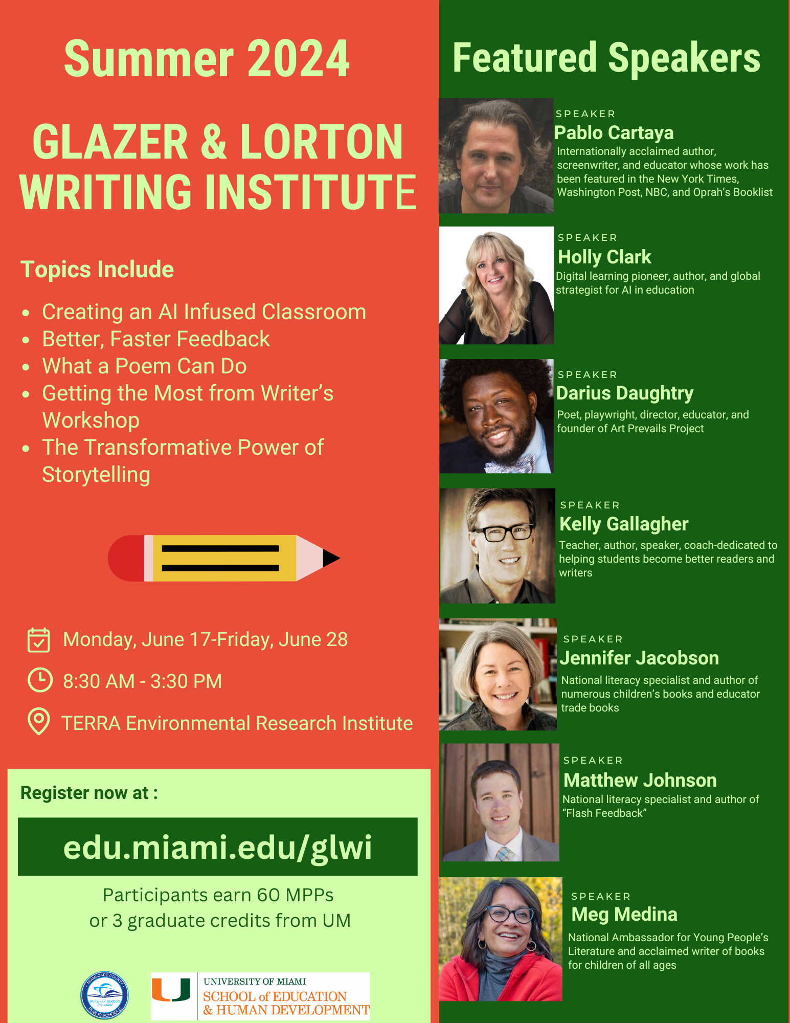 Glazer & Lorton Writing Institute